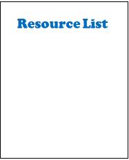 Image that says Resource List